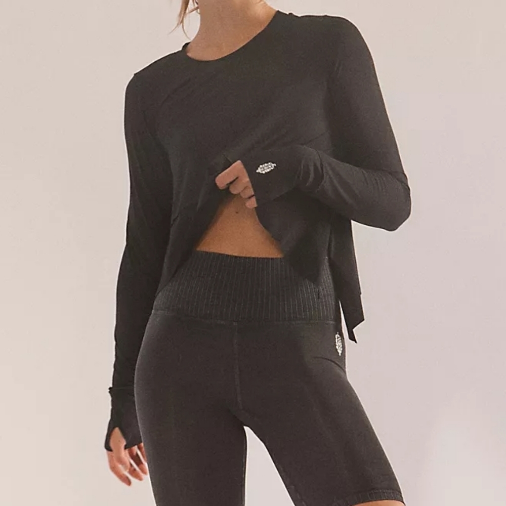 Free People Tempo Long-Sleeve Tee